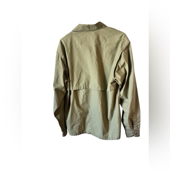Simms Khaki EbbTide Fishing Outdoor Vented Shirt- Men’s M - Picture 2 of 12